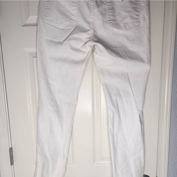 Guess 34 White Full Length Midrise Skinny Sarah Fit Men's Jeans - Picture 7 of 11